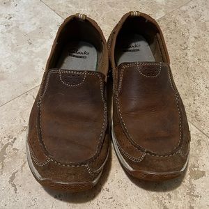 Clarks soft cushion with ortholite EUC